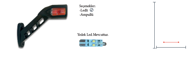 BOYNUZ LAMBA HELLA TİPİ LEDLİ