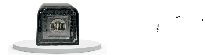 VOLVO TEPE LAMBA CAMI LEDLİ BEYAZ