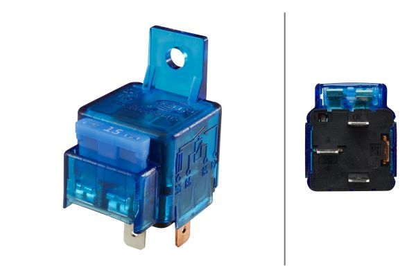 24.V 4 UÇLU 15 A SİGORTALI  SAPLI  ROLE