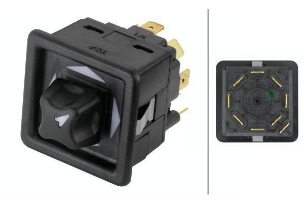 İKİLİ ŞALTER DÜĞME 12.V.