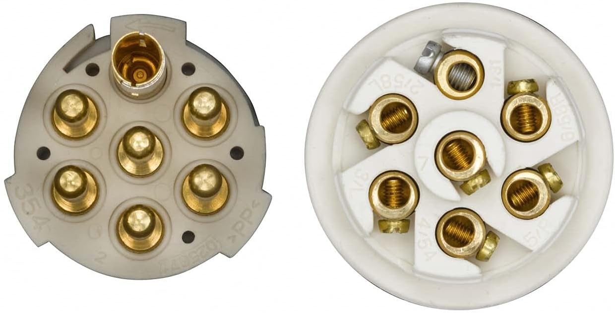 SOKET 24.V ALÜMİNYUM 7-KUTUPLU UNİVERSAL