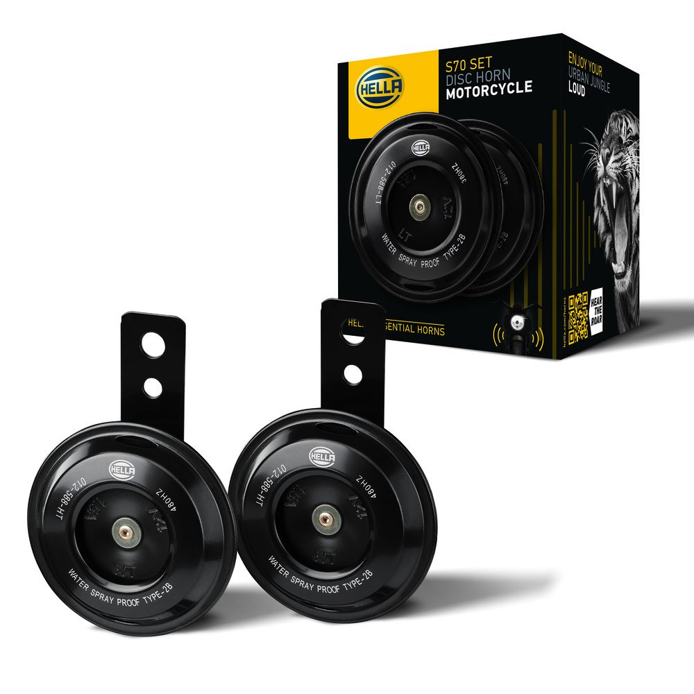 KORNA,12V ,SİYAH,ELEKTRİKLİ.380-480HZ 108DB