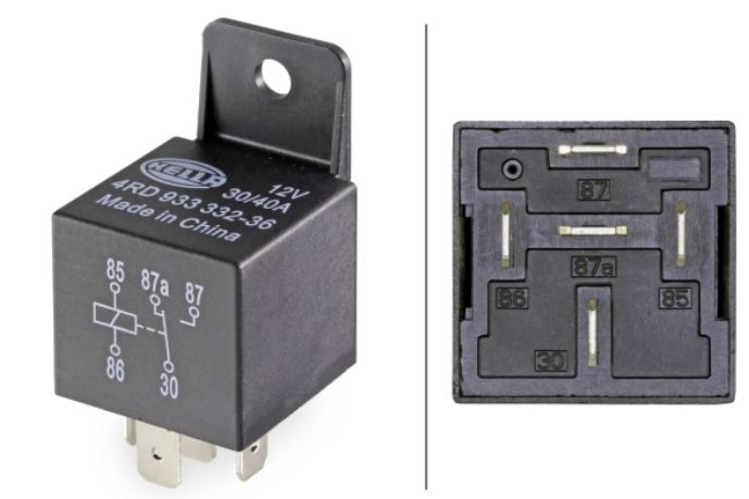 12 V ROLE 20 / 30 5 UÇLU SAPSIZ DİYOTLU