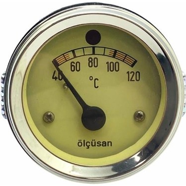 HARARET SAATİ CİVALI 2 MT 40°C-120°C İKAZLI 52 MM