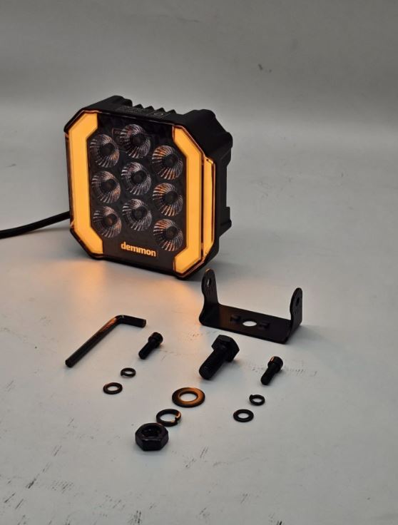 LED FAR 27 VATT SARI KIRMIZI BEYAZ