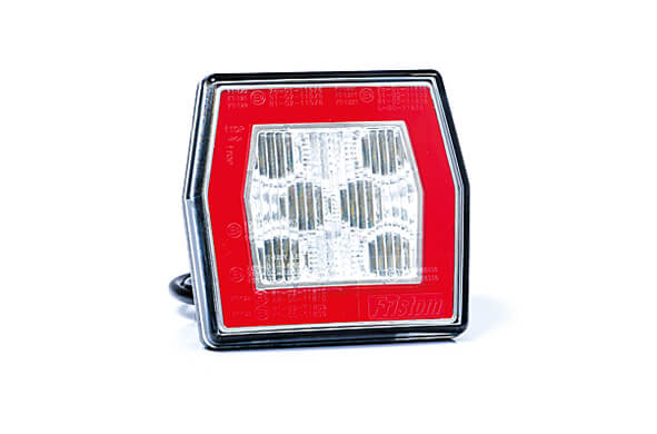 LEDLiGERİ VİTES -KIRMIZI POZİSYON KARE -DÜZ CAM