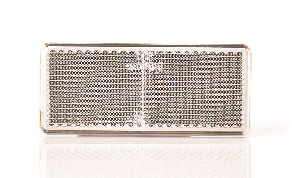 DİKDÖRTGEN REFLEKTÖR BEYAZ YAPIŞKANLI