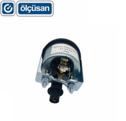 24V YAĞ SAATİ 10 BAR 52 MM