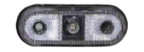 OVAL ÖN POZİSYON LAMBASI LEDLİ BEYAZ