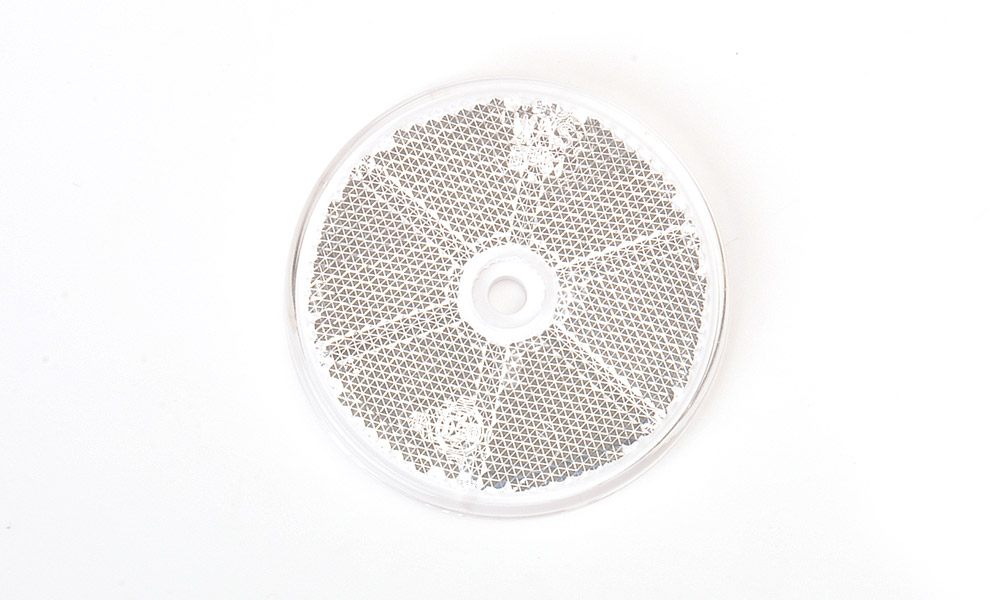 60 MM YUVARLAK REFLEKTÖR BEYAZ DELİKLİ