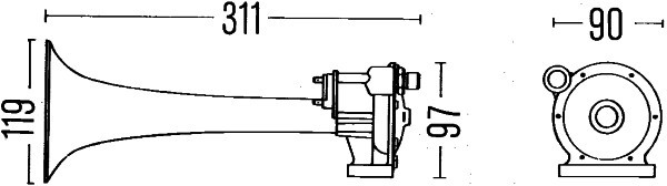 VOLVO DAF SCANIA HAVALI KORNA