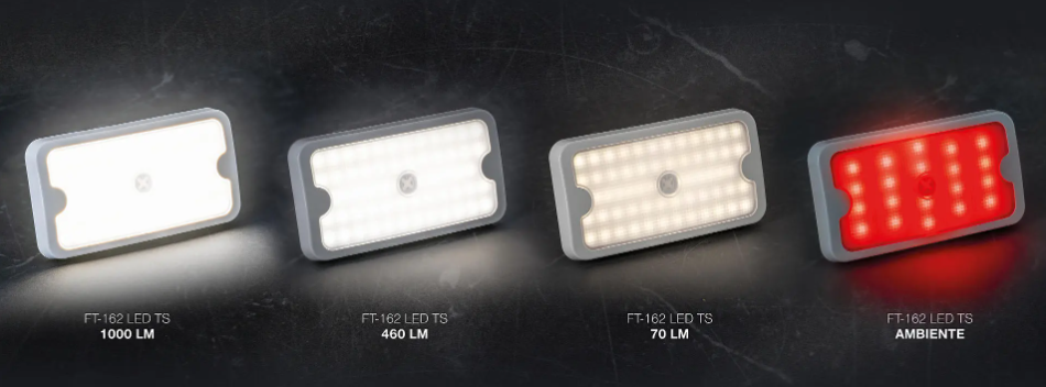 TAVAN LAMBA 4 FONKSİYONLU DOKUNMATİK BEYAZ KIRMIZI