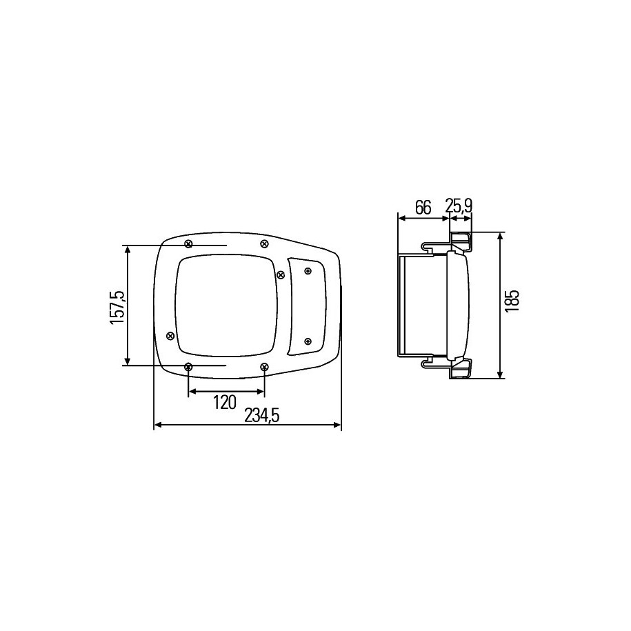 FAR 12-24V SOL HALOJEN CLASS