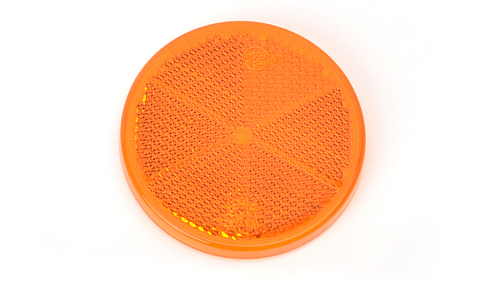 60 MM YUVARLAK REFLEKTÖR SARI YAPIŞKANLI