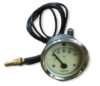 HARARET SAATİ CİVALI 2 MT 40°C-120°C İKAZLI 60 MM